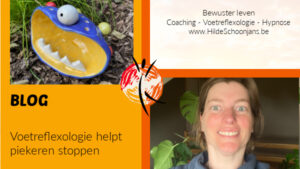 Blog - voetreflexologie helpt piekeren stoppen - piekermonster